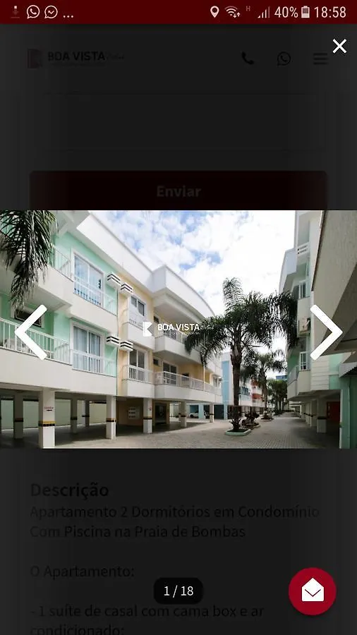 Apartmán Residencial San Victor Bombinhas